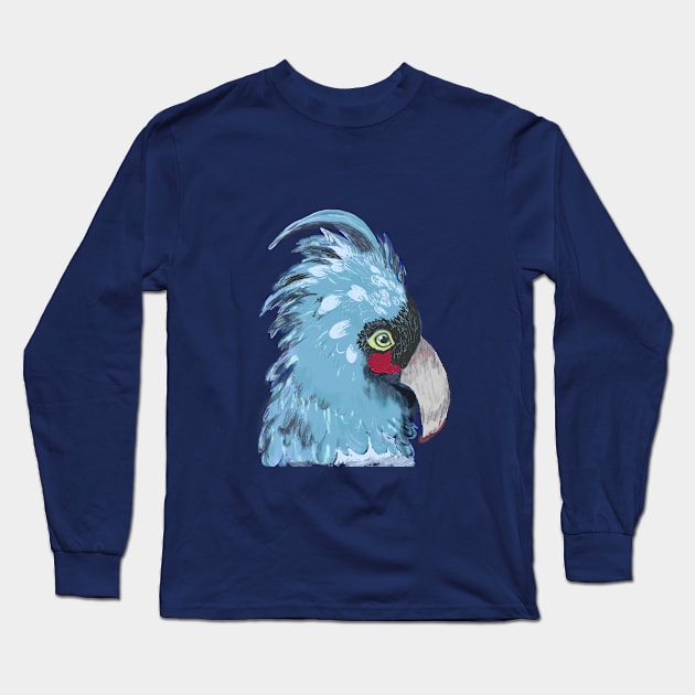 Cockatoo Long Sleeve T-Shirt by koolbloom